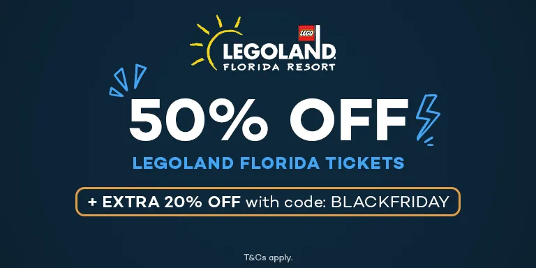 Save up to 50% on LEGOLAND FLORIDA tickets