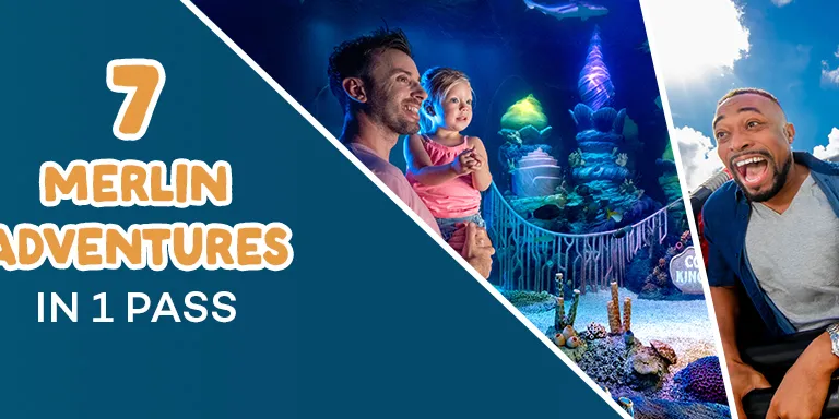 Merlin Florida Combo Ticket - 7 Florida Attractions in one convenient ticket bundle!