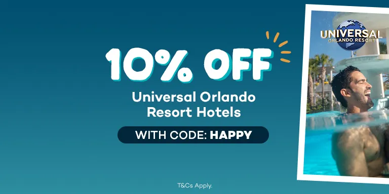 10% OFF Universal Orlando Hotel Packages