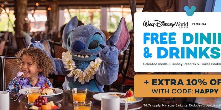 Walt Disney World Free Dining & Drinks in 2027
