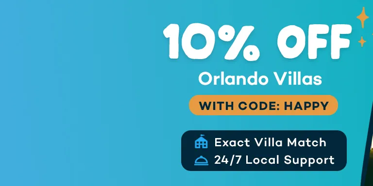 10% off Orlando Villas with code HAPPY