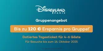 Disneyland Paris Gruppenangebot für den Sommer 2025