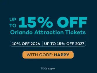 2026 & 2027 Orlando Ticket Sale | Up to 15% Off