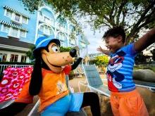 Disney's Beach Club Goofy with Guest