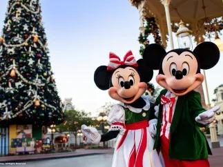 mickey and minnie xmas