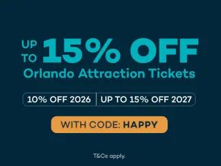 2026 & 2027 Orlando Ticket Sale | Up to 15% Off