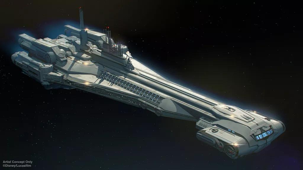Star Wars Galactic Star Cruiser Ship