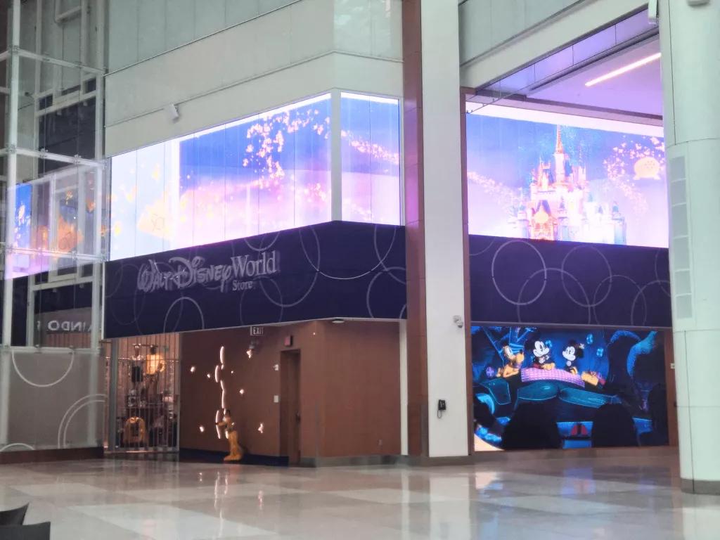 The front of the Walt Disney World Resort store at Terminal C