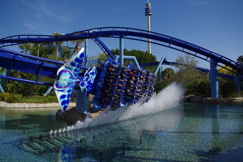 SeaWorld Orlando Manta Achterbahn