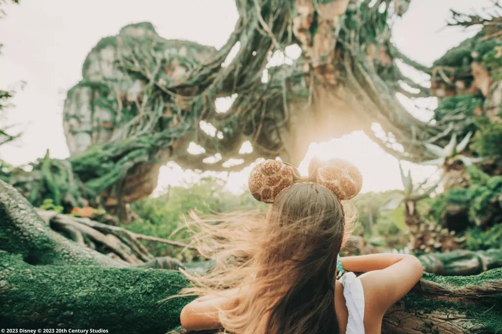 Gast in Avatar - World of Pandora in Disney's Animal Kingdom Themenpark