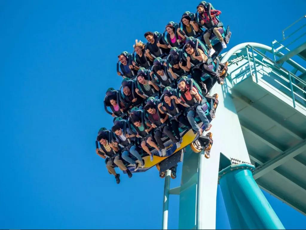Emperor Diver Coaster at SeaWorld California