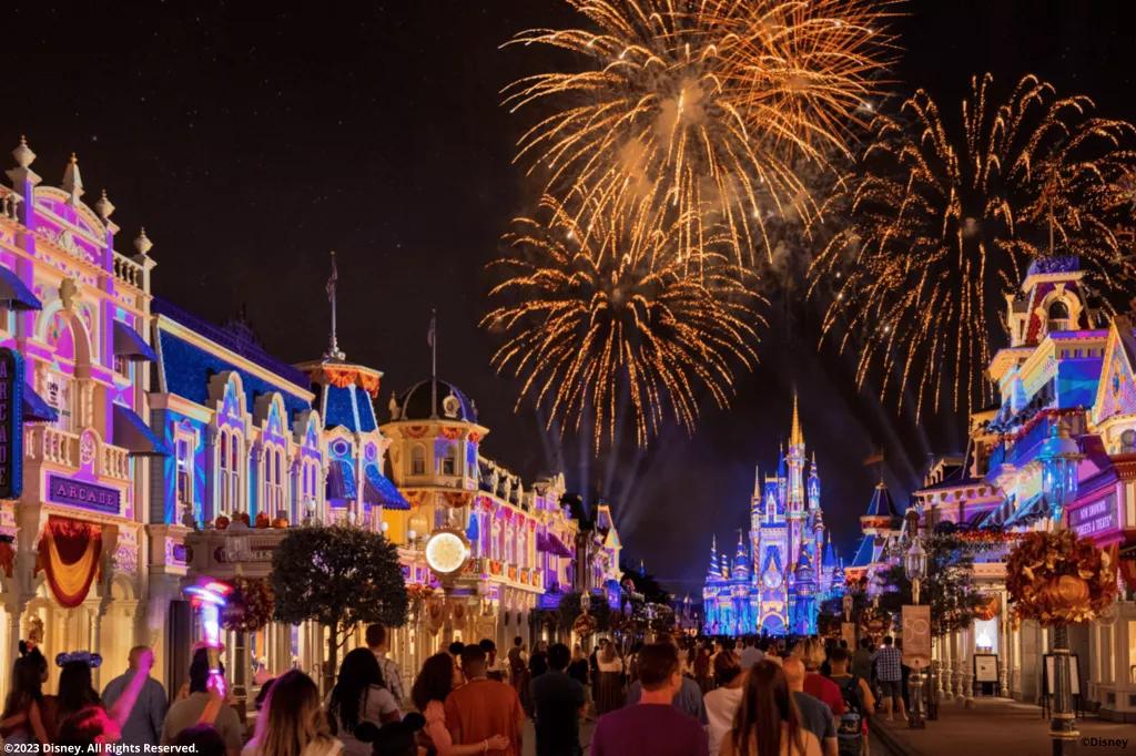 Feuerwerk im Magic Kingdom Park