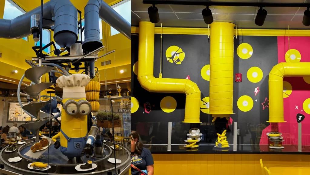 Minion Cafe inside
