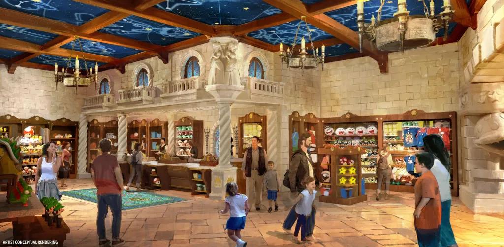 Epic Universal Nintendo super star store