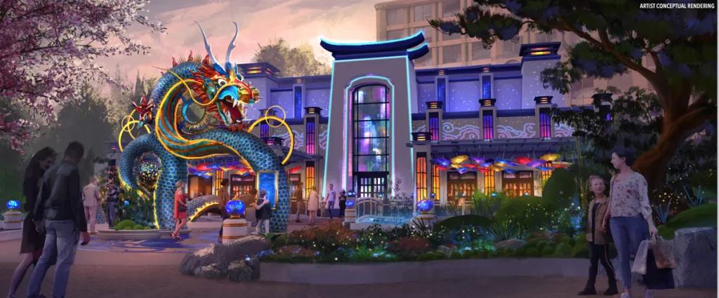 Epic Universal concept art restaurant 