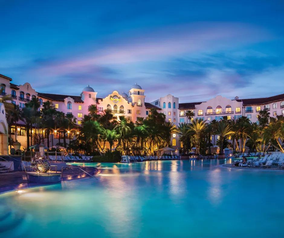 Das Hard Rock Hotel im Universal Orlando Resort