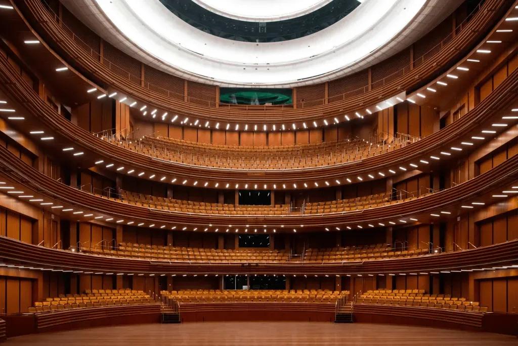 Die Steinmetz Hall Konzerthalle im Dr. Phillips Center for the Performing Arts