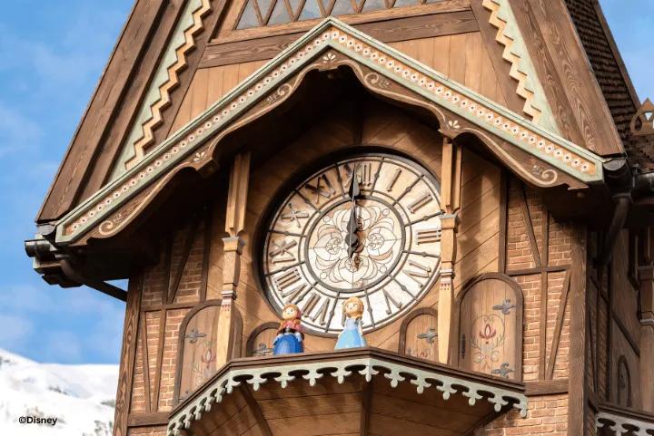 Clock tower in Arendelle