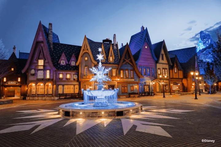 Fountain in Arendelle, World of Frozen