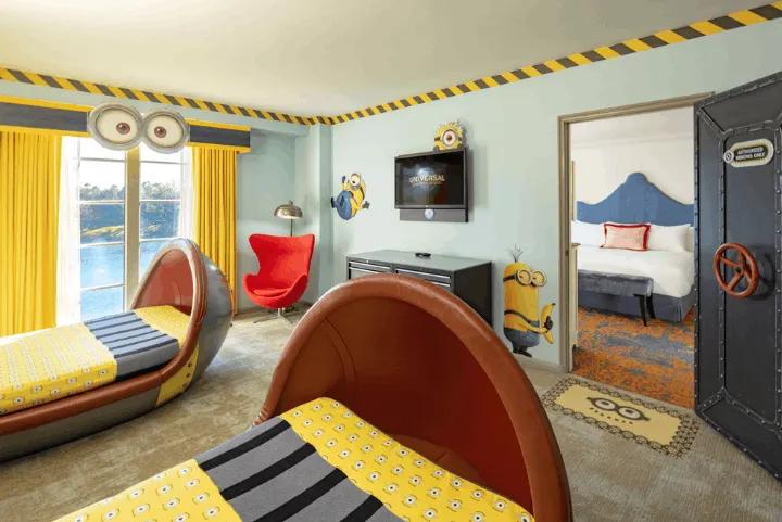 Loews Portofino Bay Hotel – Despicable Me Kids’ Suite
