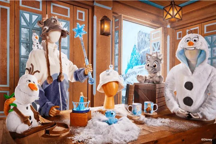 World of Frozen merchandise