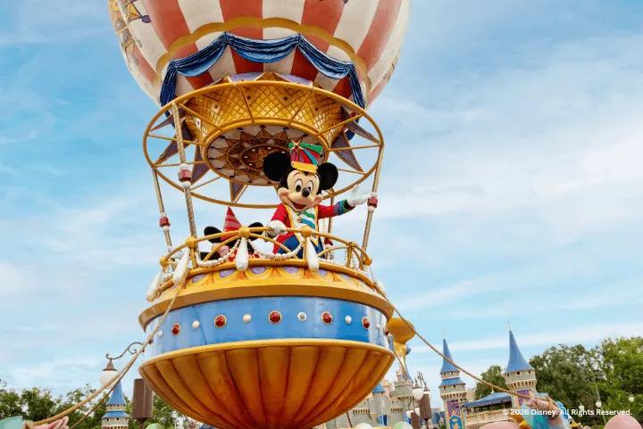 Mickey at Disneys Festival of Fantasy Parade