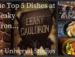 A Home From Home: Top 5 Dishes at the Leaky Cauldron at Universal Studios