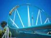 Digital concept art of the track on the new SeaWorld rollercoaster