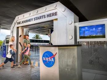 Eingangstor zu Kennedy Space Center
