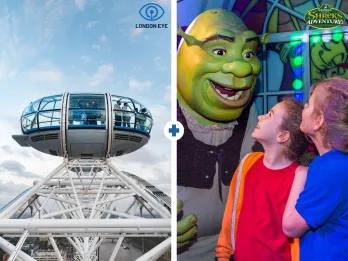 London Eye and Shrek 