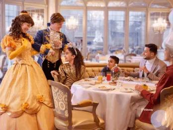 Guests with Belle and the Beast