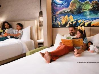 Guests at Disney's Polynesian Villas & Bungalows