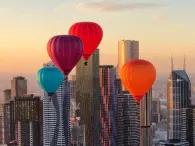 Melbourne Sunrise Hot Air Balloon Flight with Sparkling Breakfast