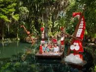 Gäste auf Pirate River Quest im LEGOLAND Florida 