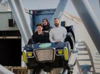 The Green Hornet ride at MOTIONGATE Dubai