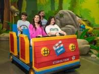 Smurfs Studio Tours ride at MOTIONGATE Dubai