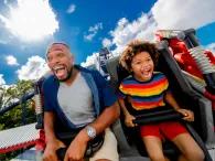 Guests on the The Great LEGO Race at LEGOLAND Florida
