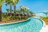 Lazy River surrounded by Palm Trees at Windsor at Westside Resort in Orlando
