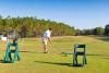 Man playing Golf at the Highlands Reserve Community