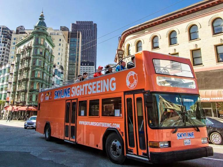 Hop-on Hop-Off Double Decker Bus Tour of San Francisco