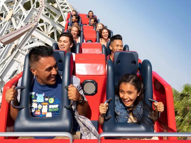 Incredicoaster at Disney California Adventure Park