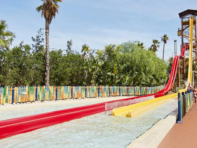 Ciclon Tropical water slide at Costa Caribe Water Park, PortAventura World