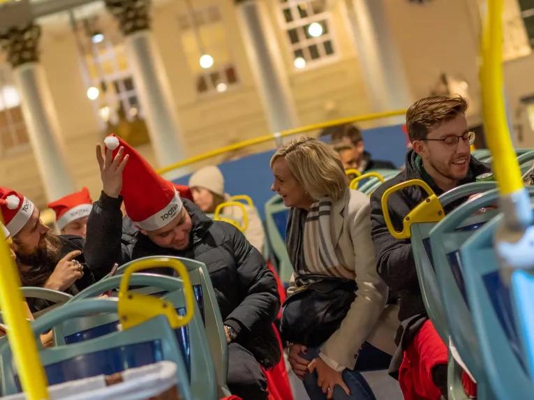 Xmas Light bus