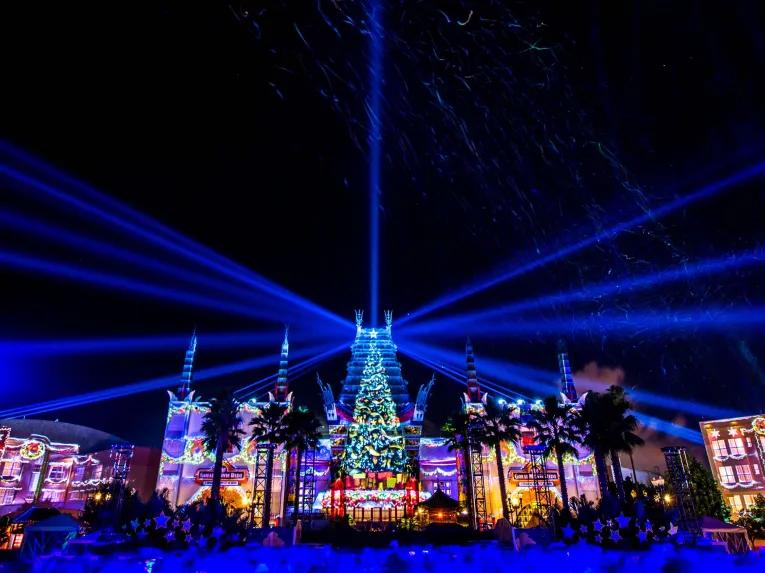 Jingle Bell Jingle BAM! Nighttime spectacular at Disney's Hollywood Studios