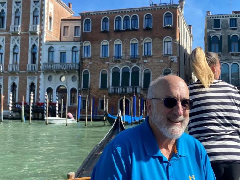 person-on-a-gondola