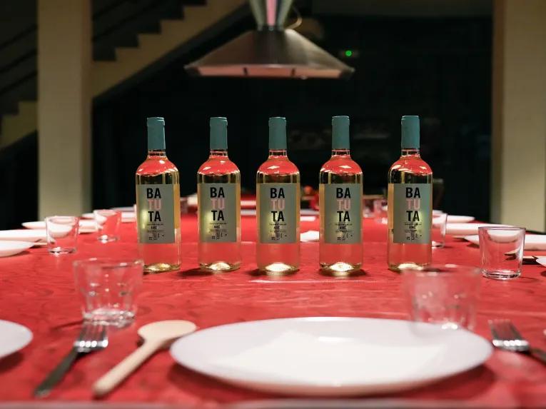 wine bottles