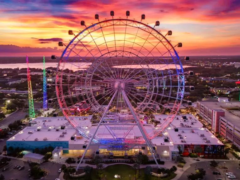 Orlando Eye at Sunset
