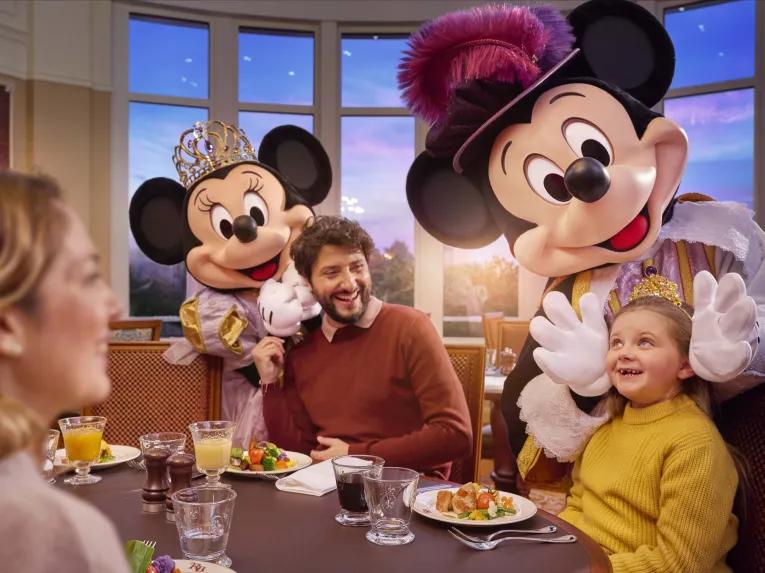 Mickey & Minnie Royal Banquet Disneyland Hotel 