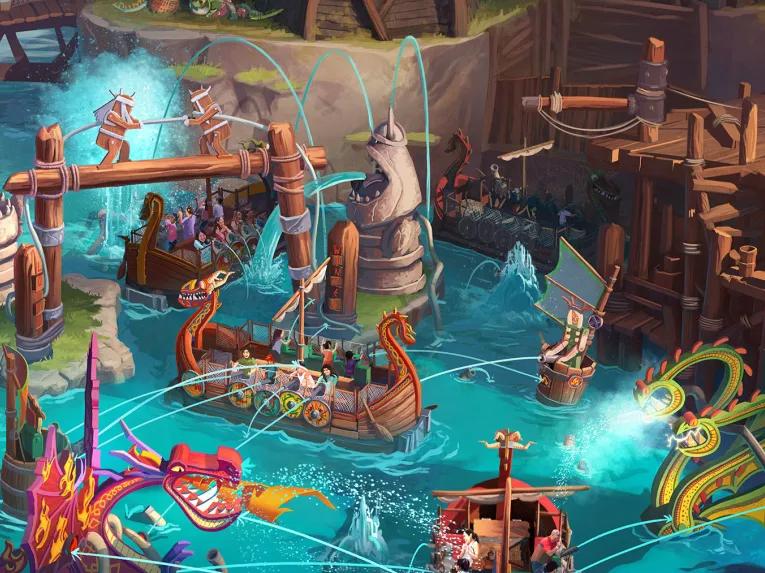 Fyre Drill, How to Train Your Dragon – Isle of Berk, Universal Epic Universe