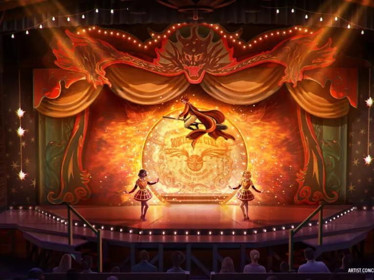  Le Cirque Arcanus, The Wizarding World of Harry Potter™ - Ministry of Magic™ at Universal Epic Universe